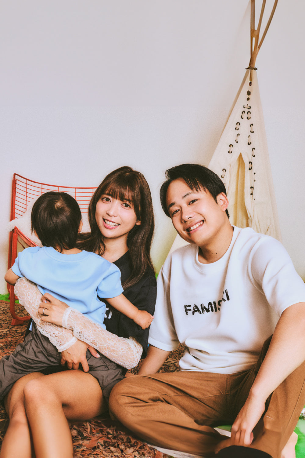 【KIDS】BASIC CREW NECK TEE