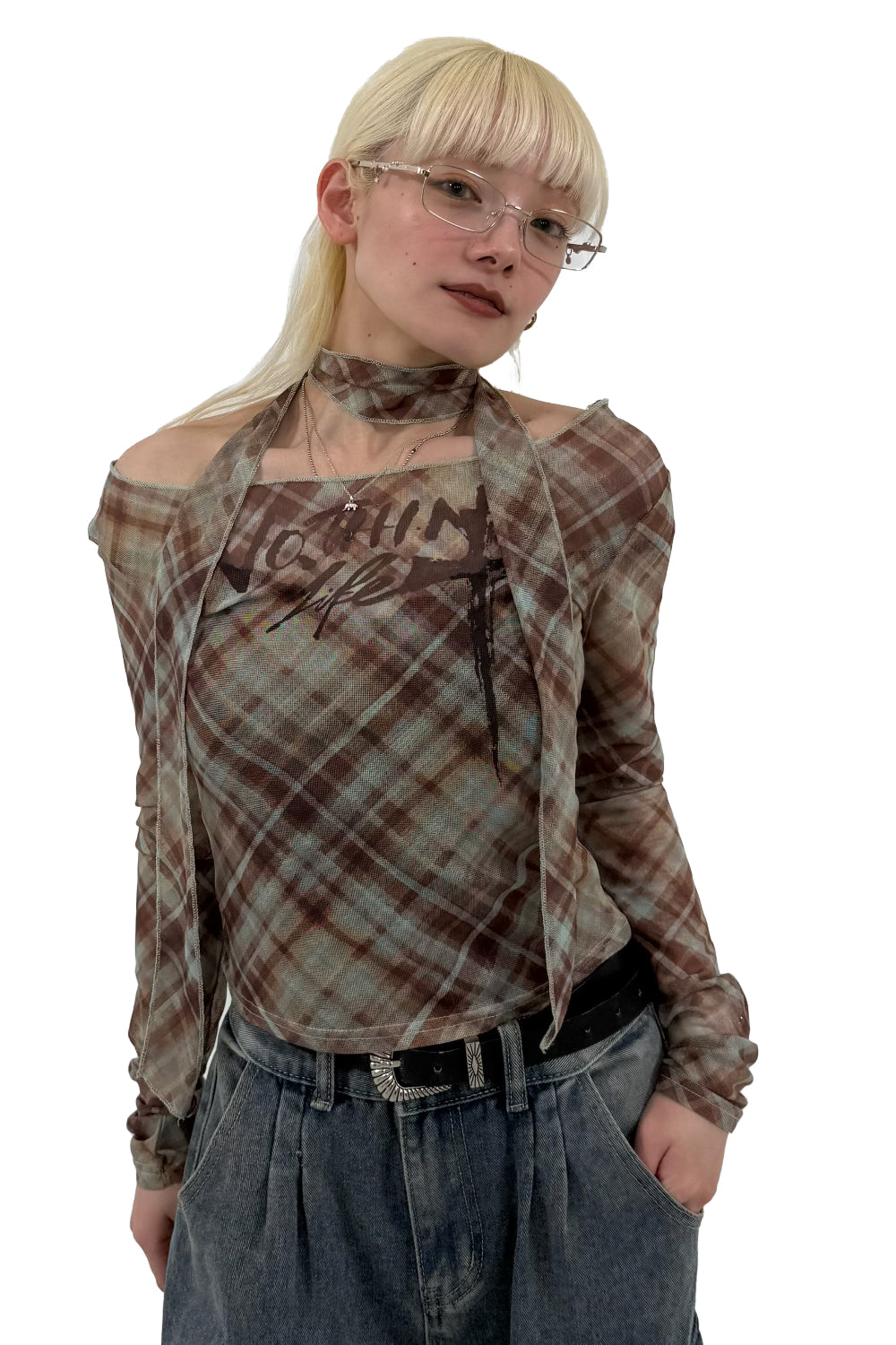 CHECK PATTERN TOPS