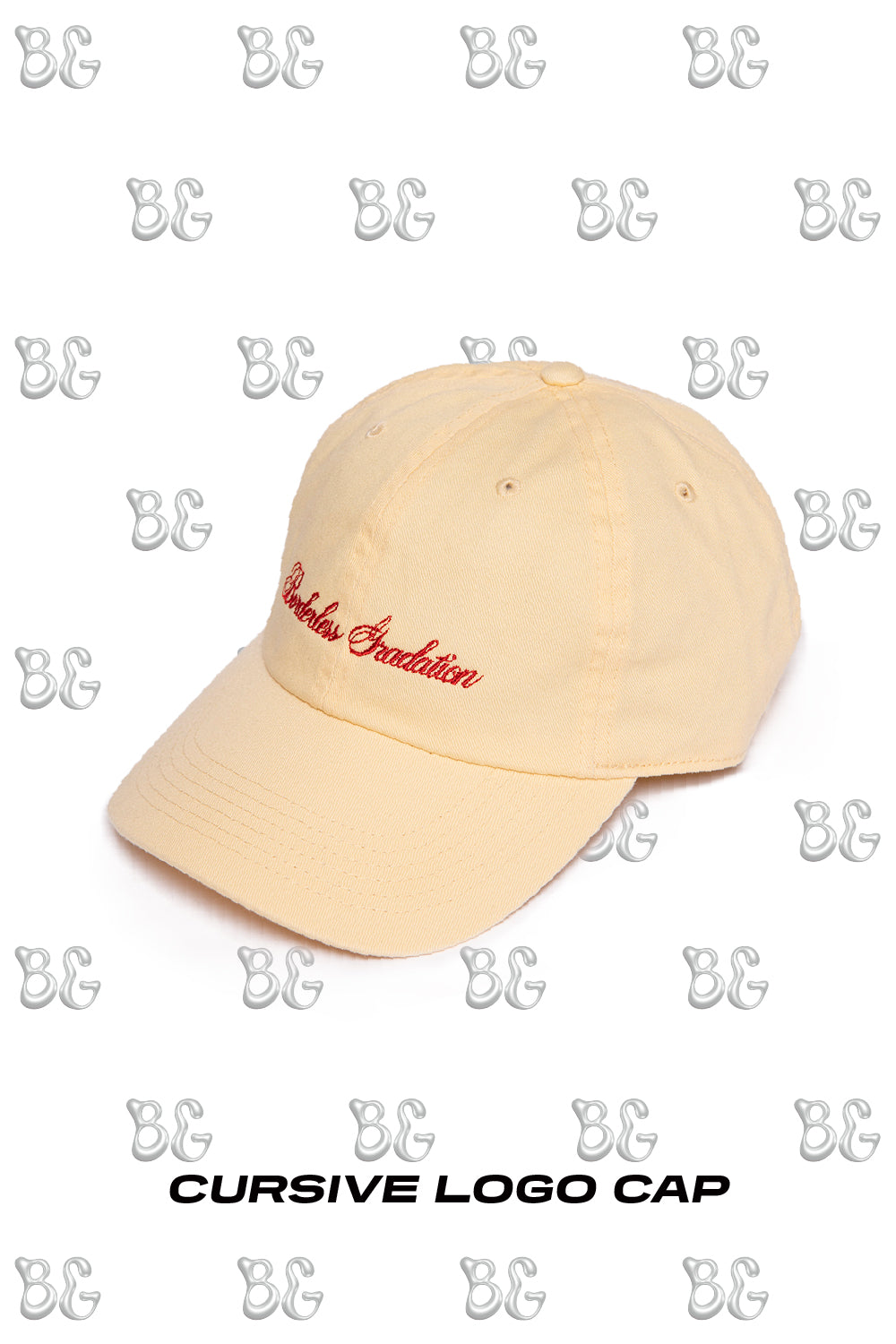 CURSIVE LOGO CAP