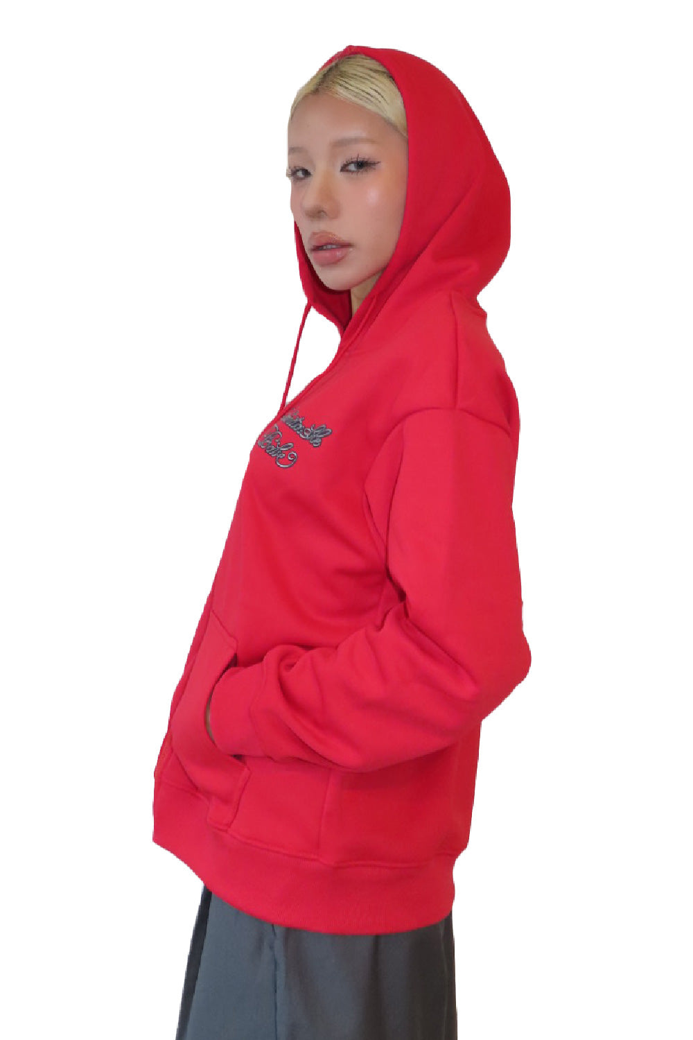 INDOMITABLE BABE ZIP HOODIE