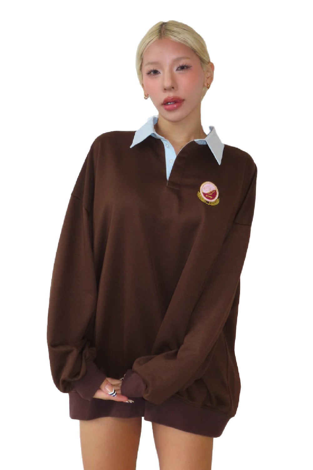 EMBLEM BIG RUGBY PULLOVER