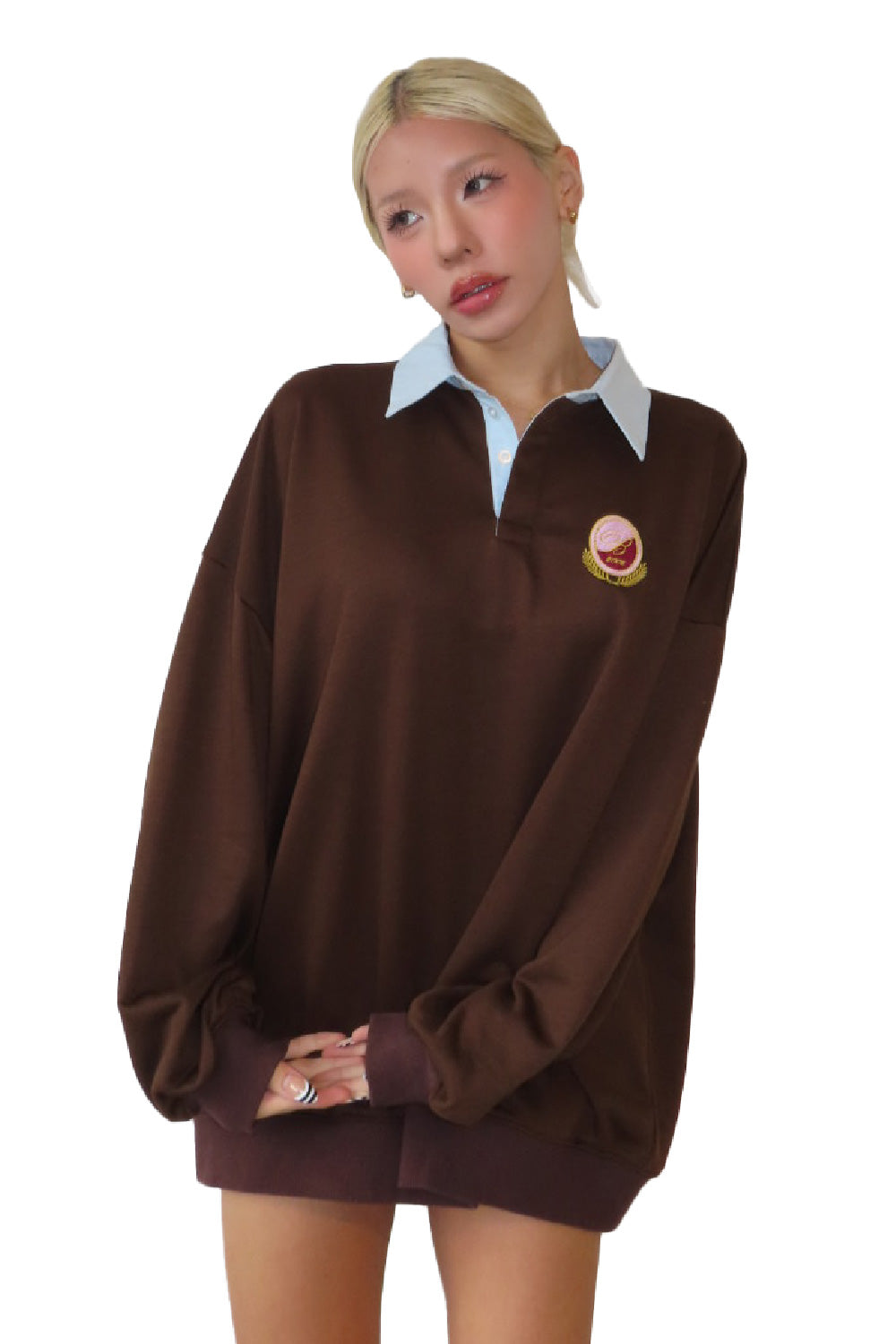 EMBLEM BIG RUGBY PULLOVER