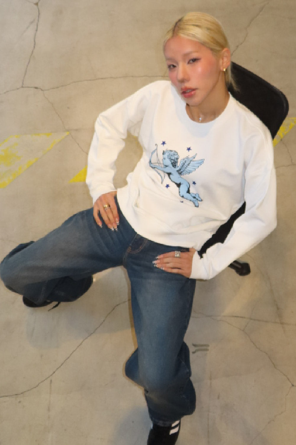 CUPID BOW&ARROW PULLOVER