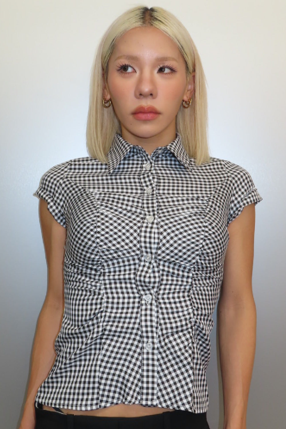 COMPACT GINGHAM CHECK SHIRT