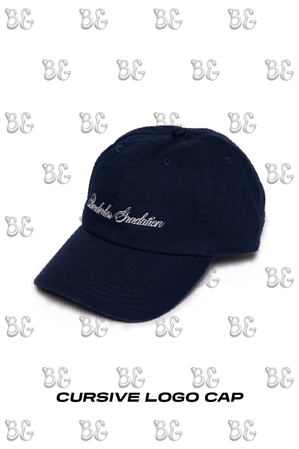 CURSIVE LOGO CAP