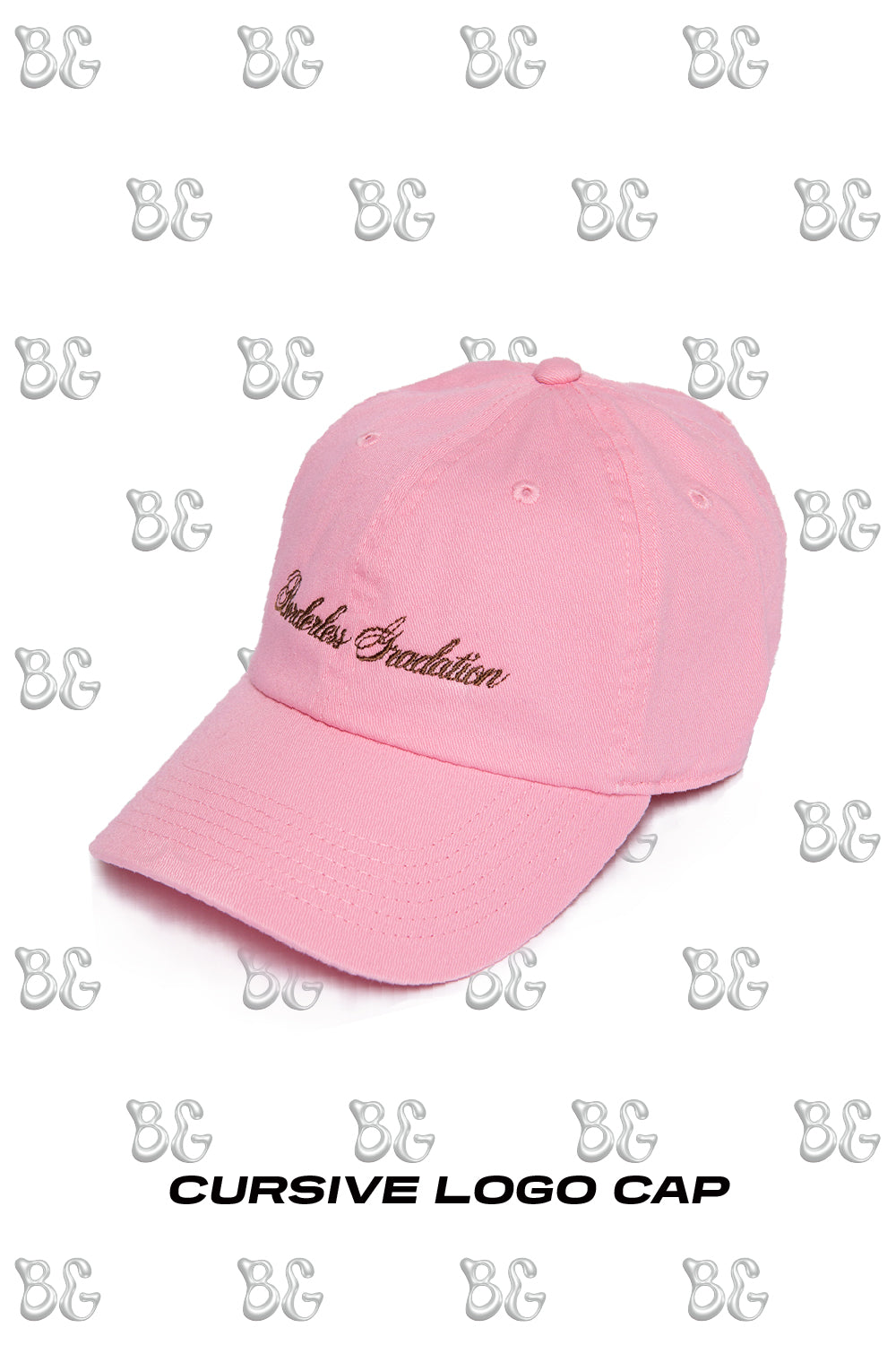 CURSIVE LOGO CAP
