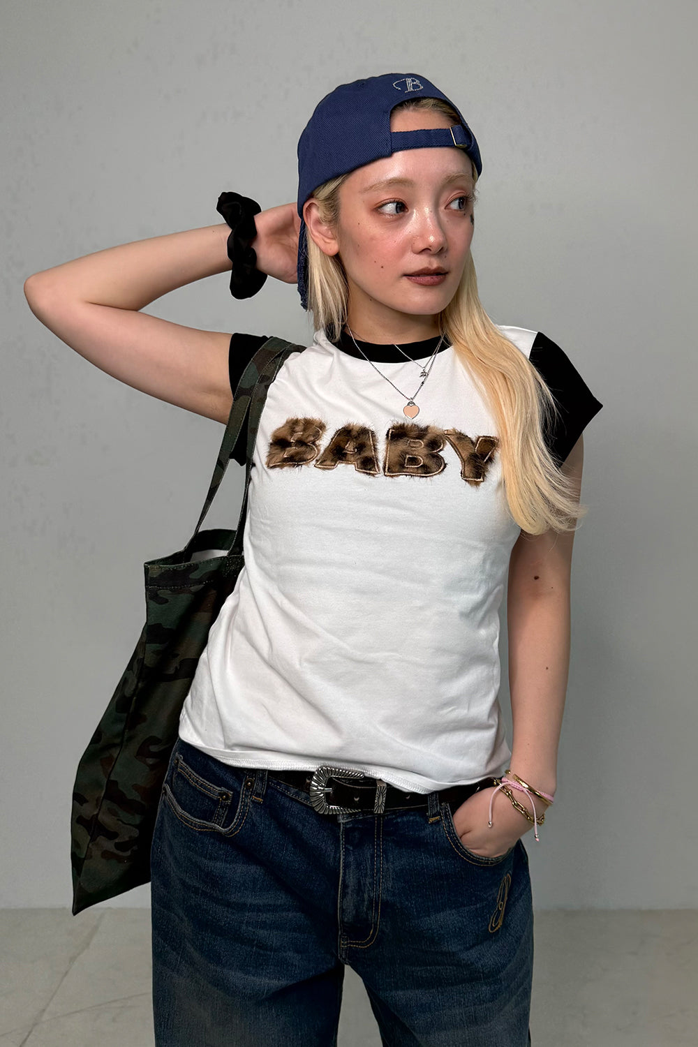 BABY FUR LOGO TEE