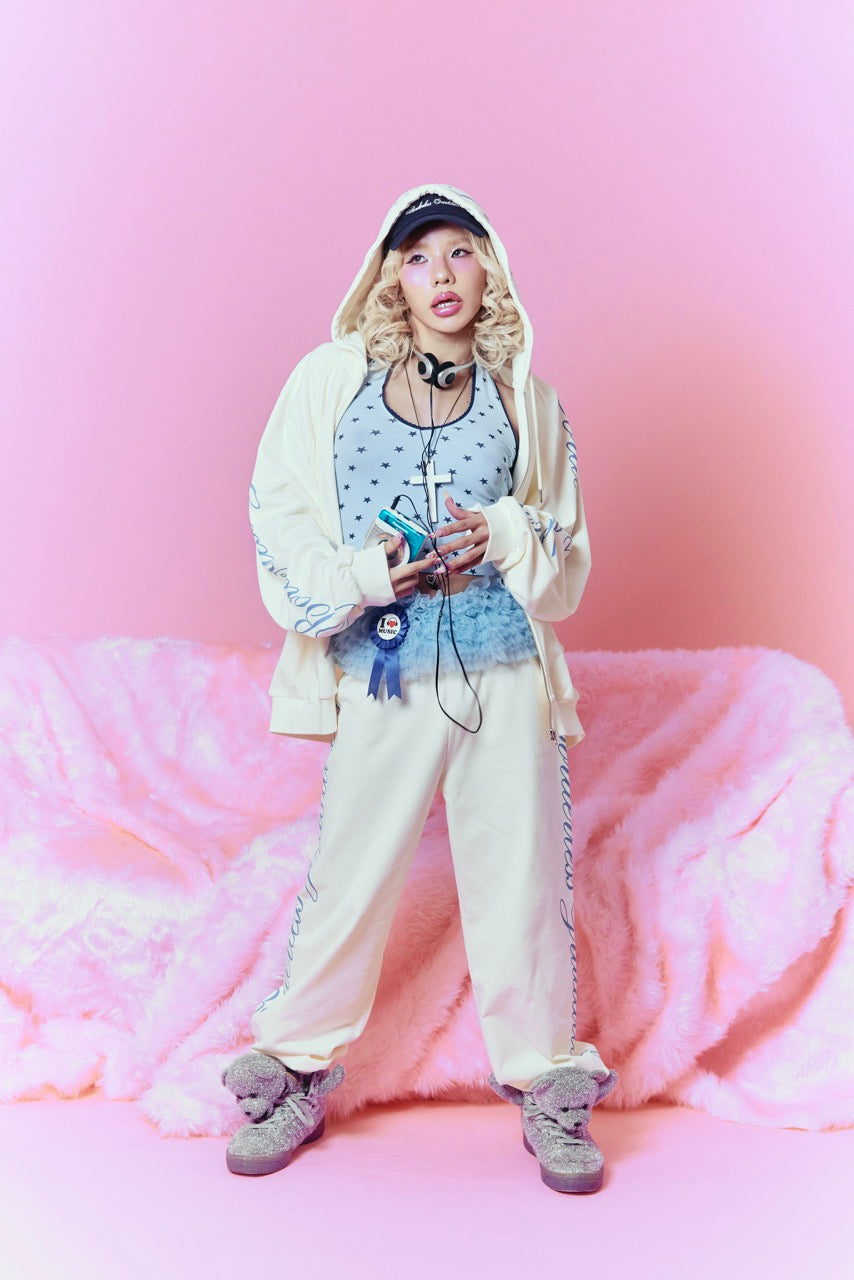 CURSIVE LOGO PANTS