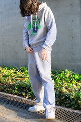 TACK WIDE SWEAT PANTS