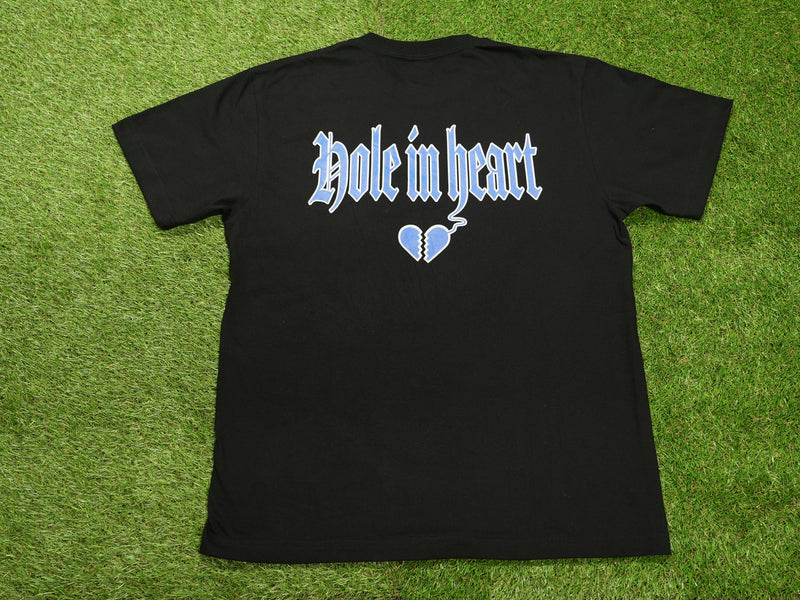 HOLE IN HEART OLD ENGLISH TEE