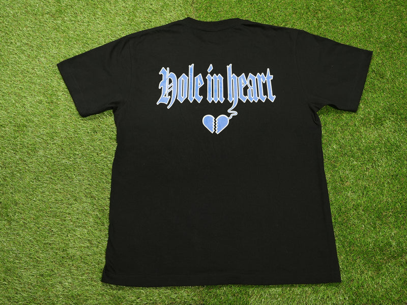 HOLE IN HEART OLD ENGLISH TEE