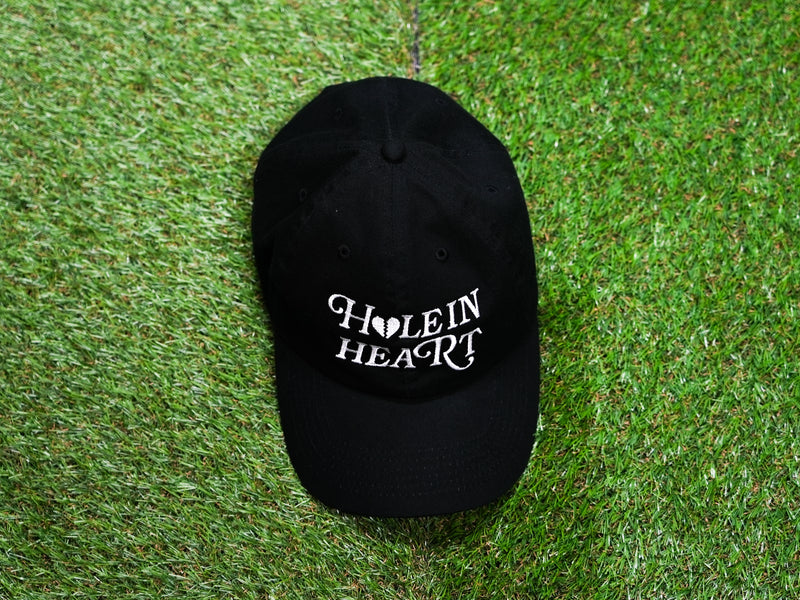 HOLE IN HEART EMBROIDERY CAP