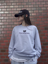 HOLE IN HEART SIMPLE LOGO PULLOVER