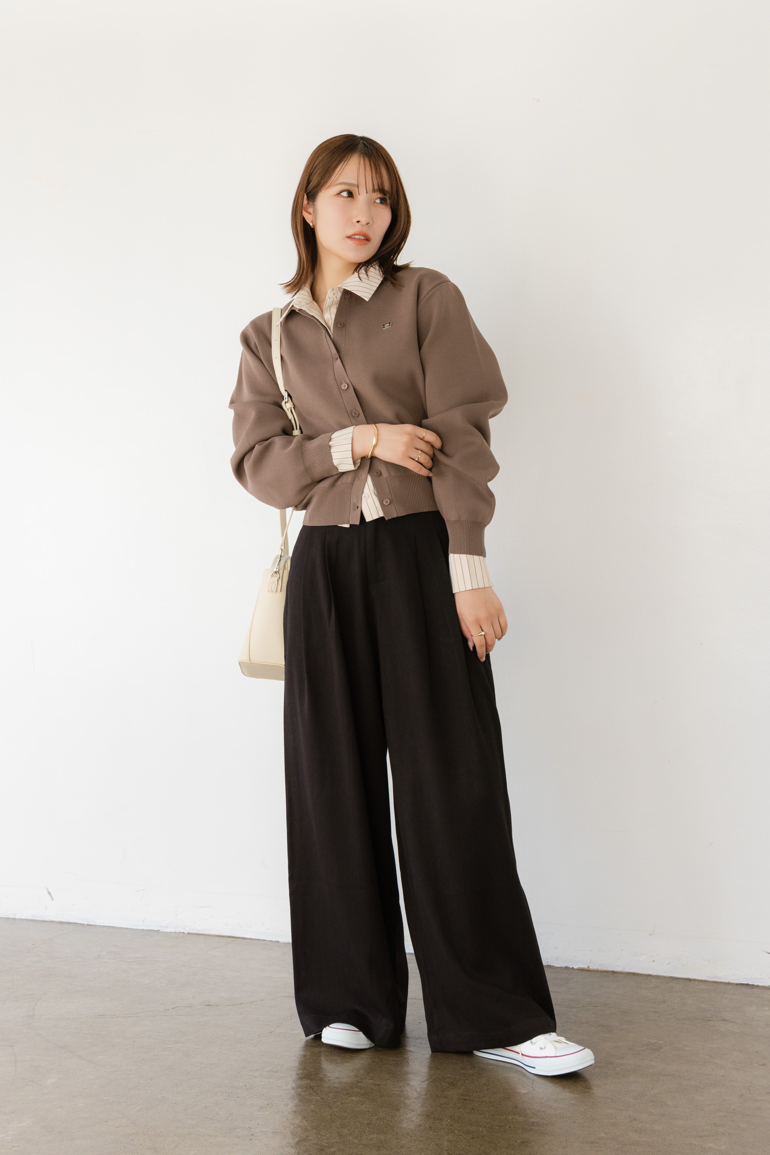 RNコンパクトニットカーディガン