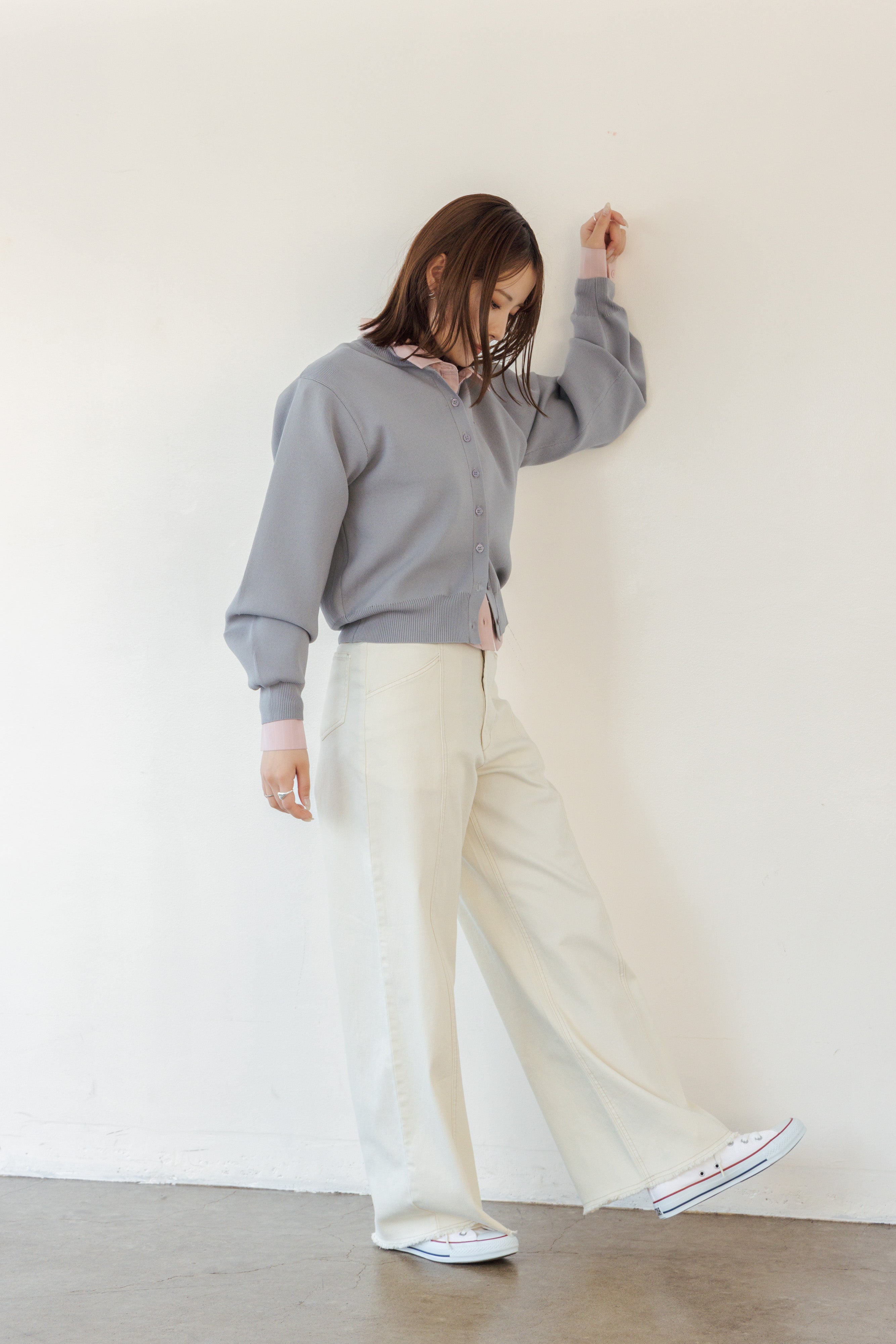 RNコンパクトニットカーディガン