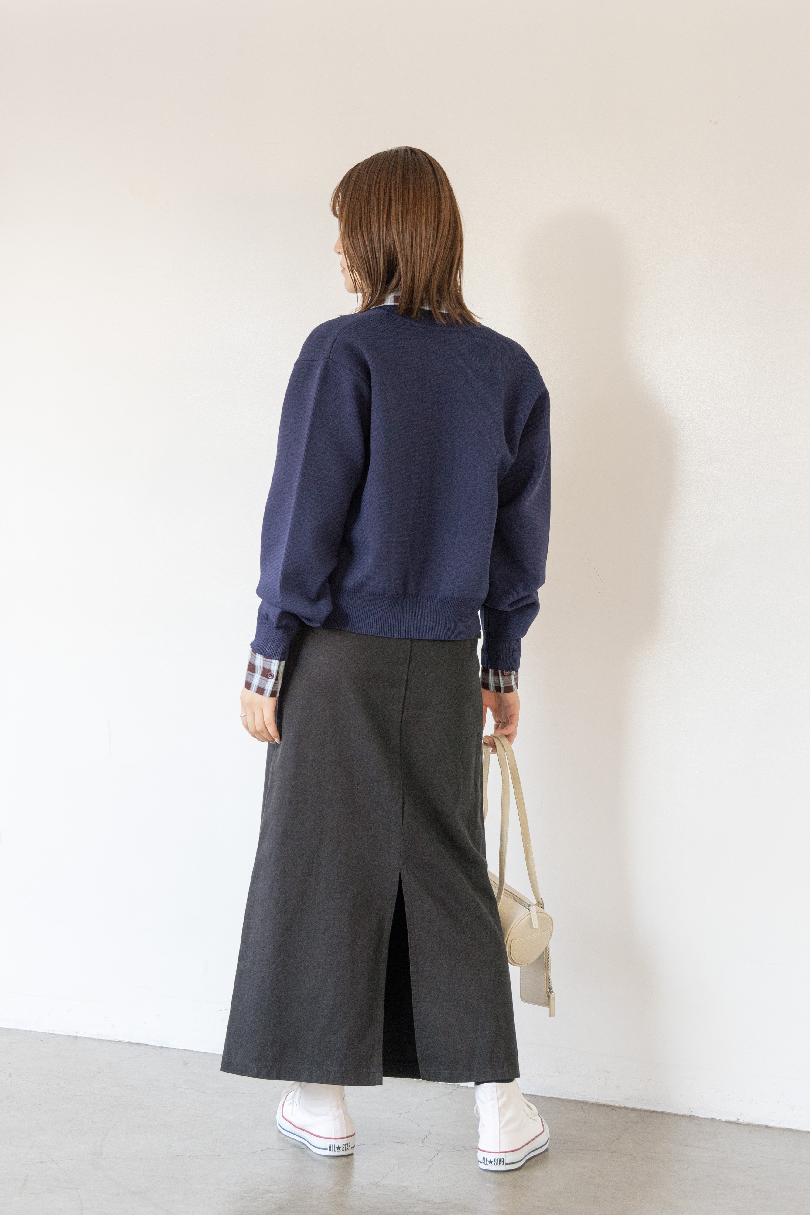 RNコンパクトニットカーディガン