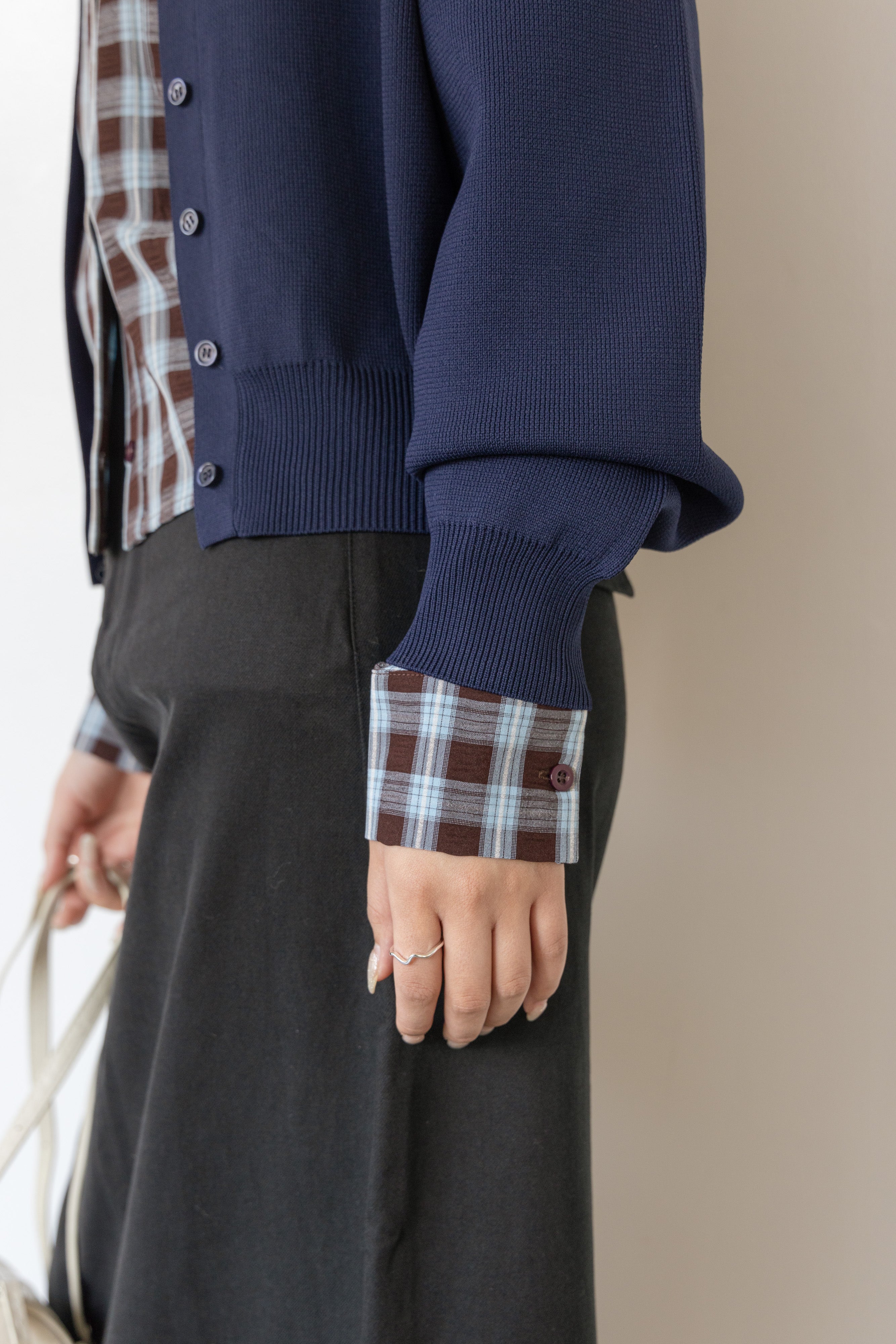 RNコンパクトニットカーディガン