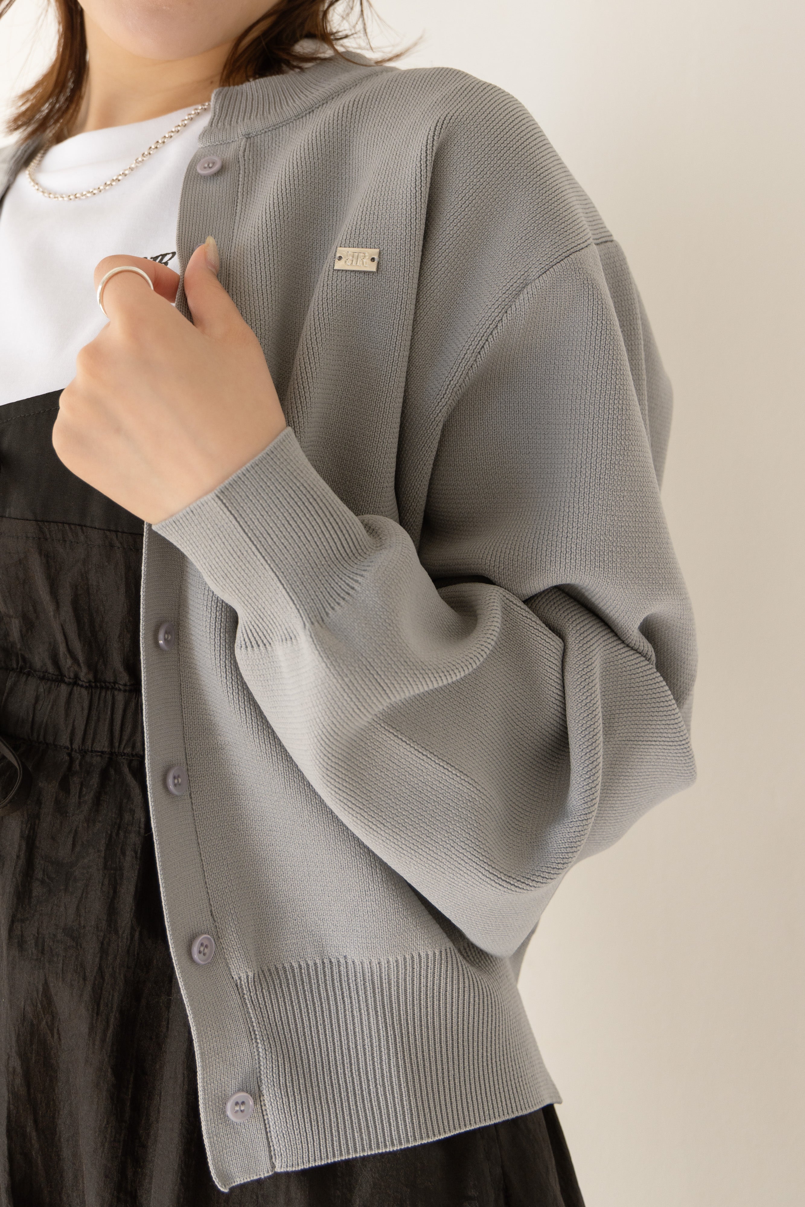 RNコンパクトニットカーディガン