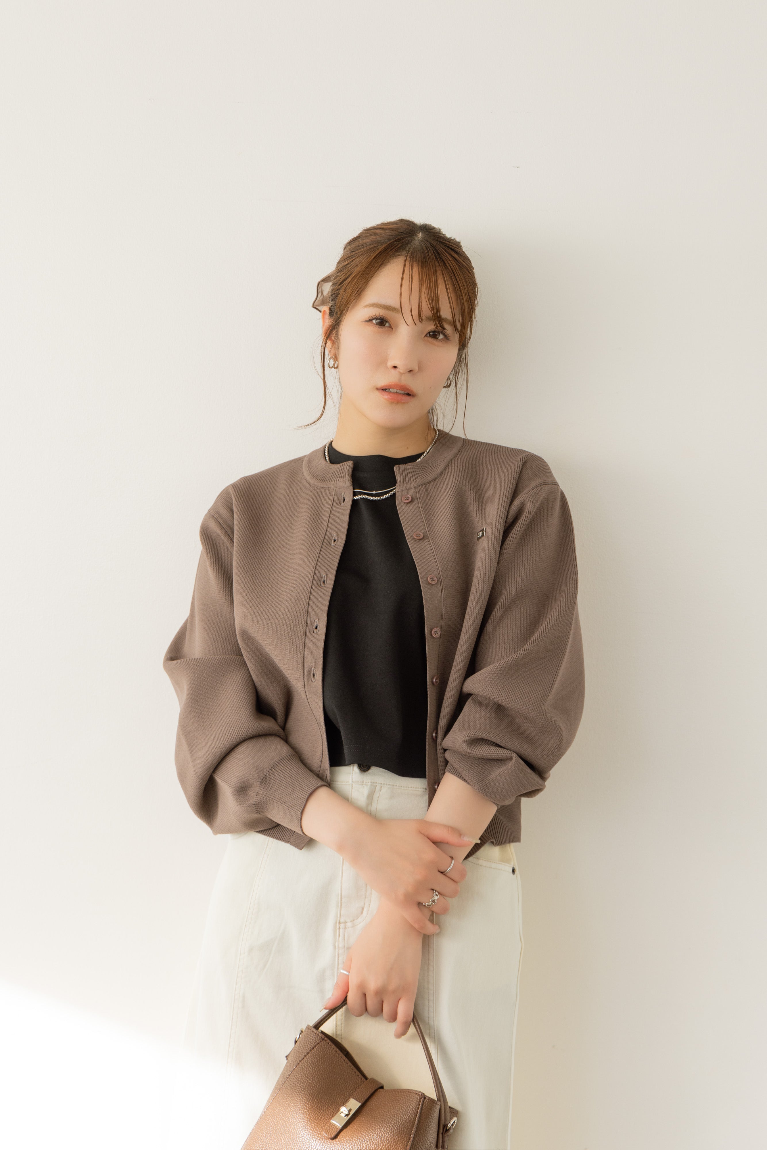 RNコンパクトニットカーディガン