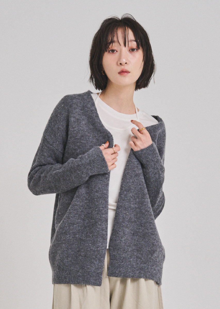 ベーシックオーバーカーディガン