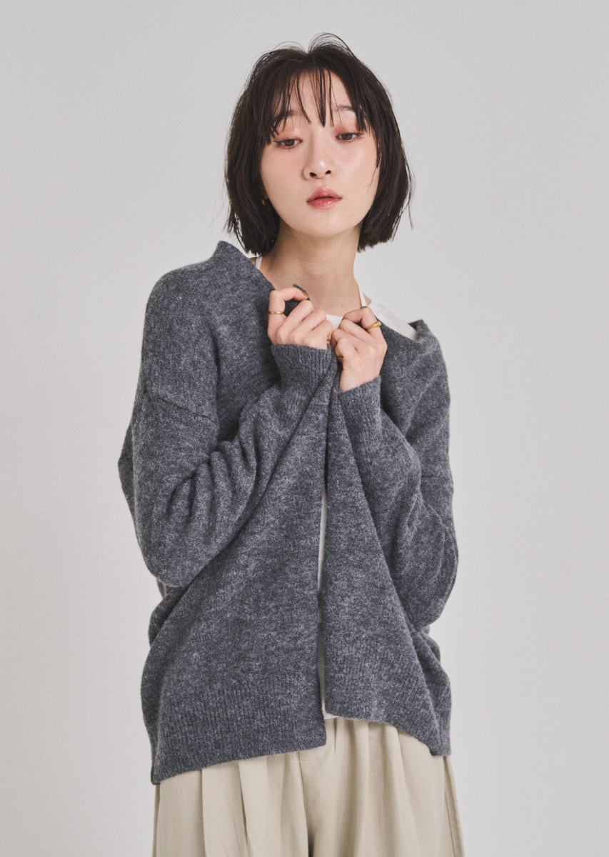 ベーシックオーバーカーディガン