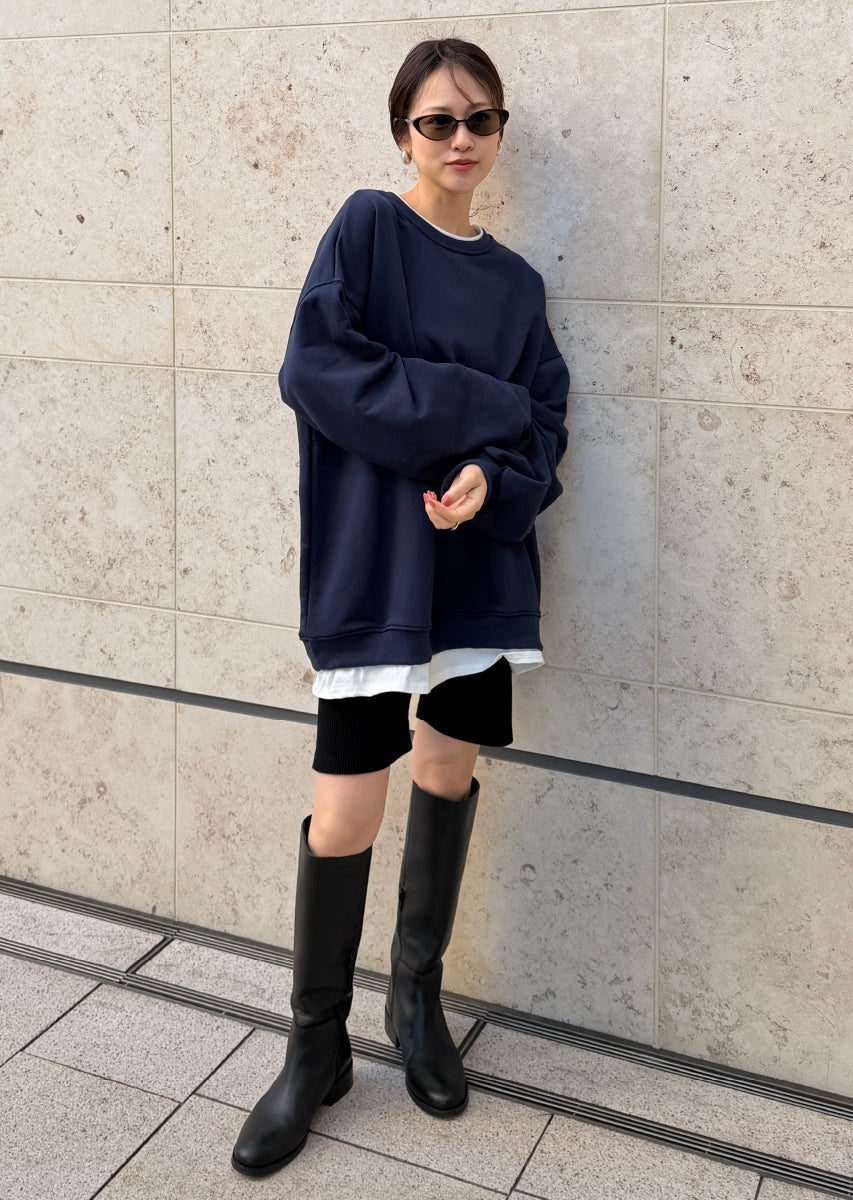 ツインネックプルオーバー