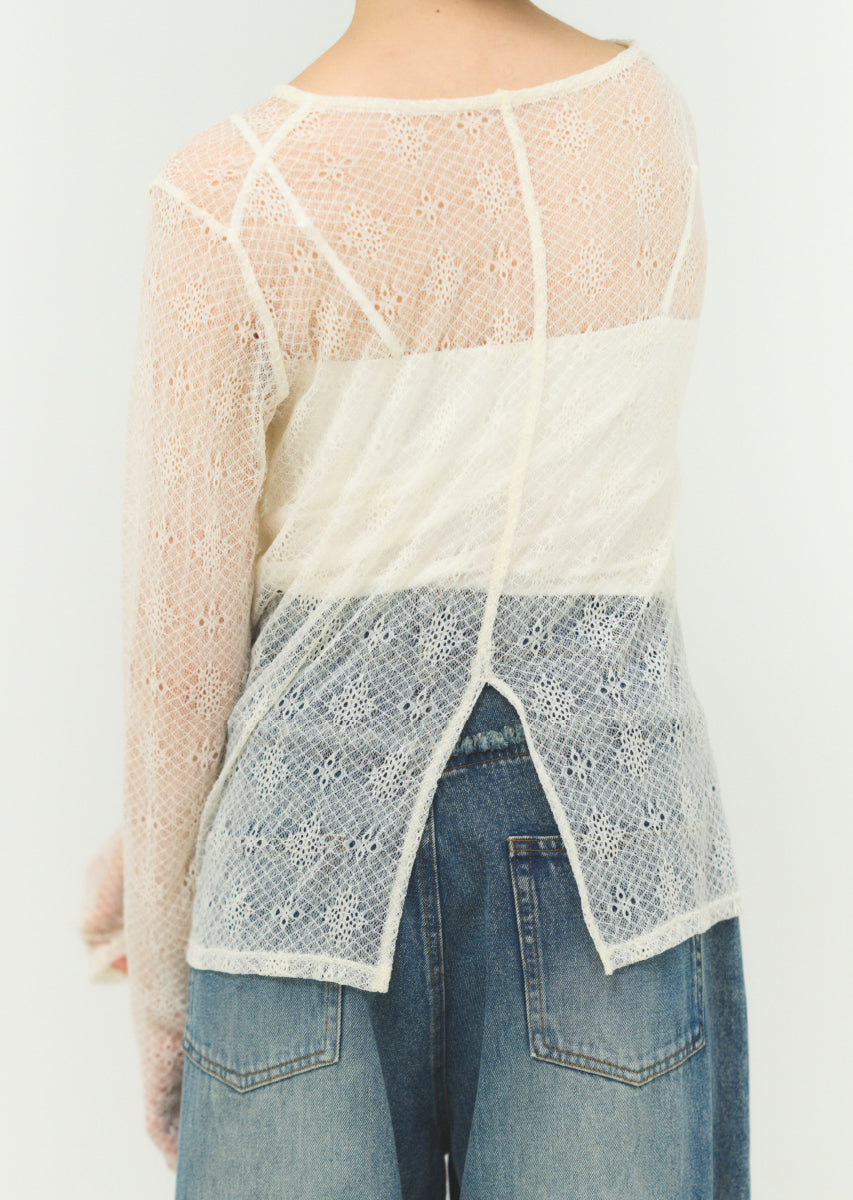 ネットレースインナープルオーバー