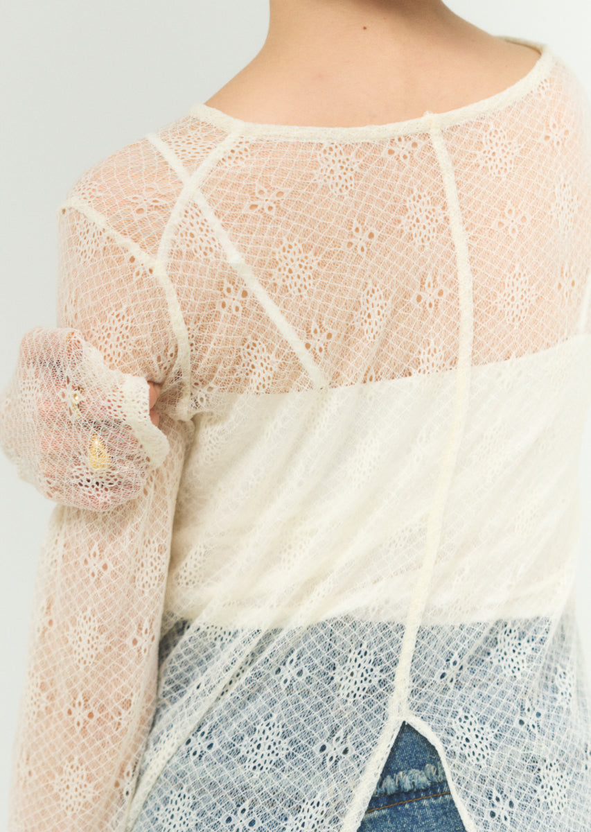 ネットレースインナープルオーバー