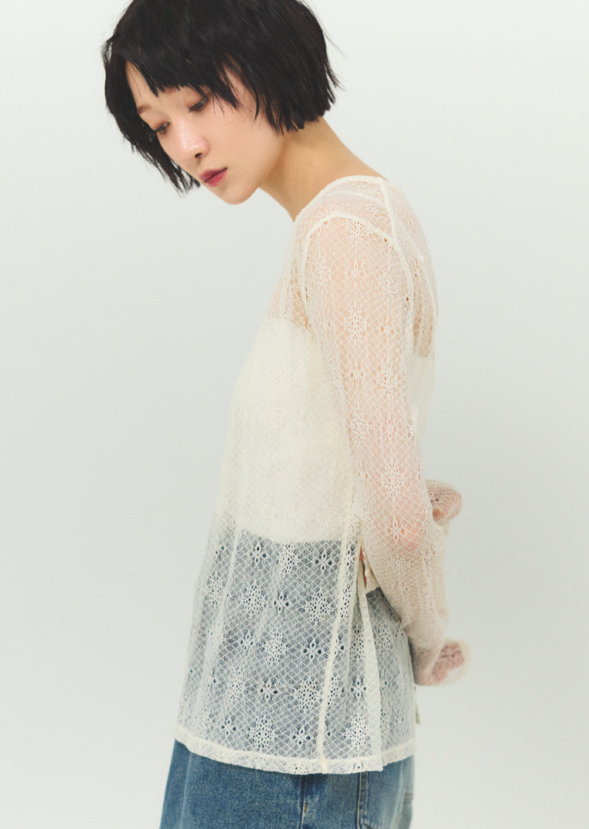 ネットレースインナープルオーバー