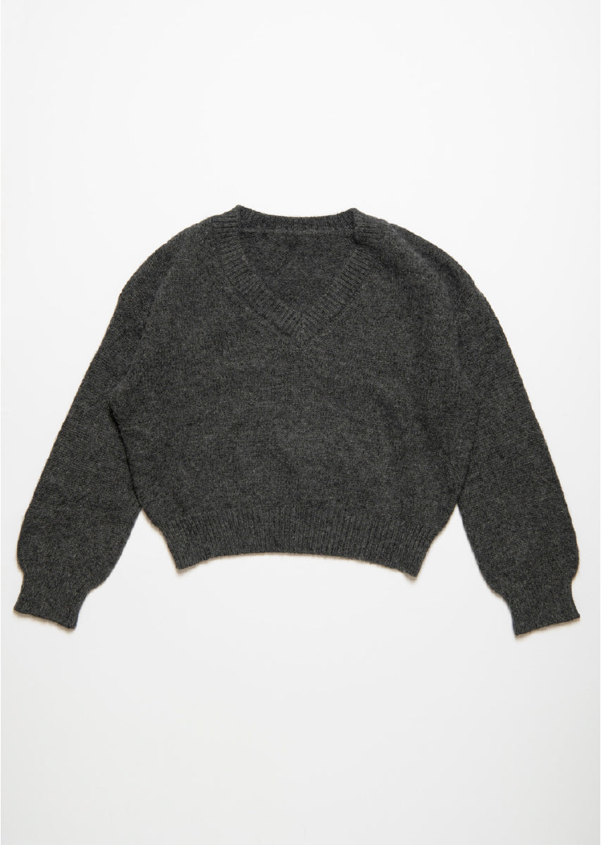 コージーVネックニット