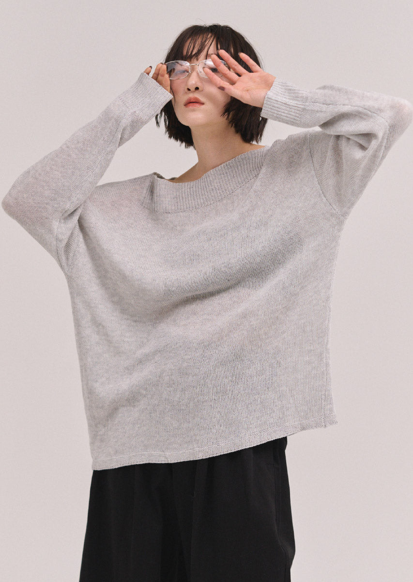 オフショルニットトップス