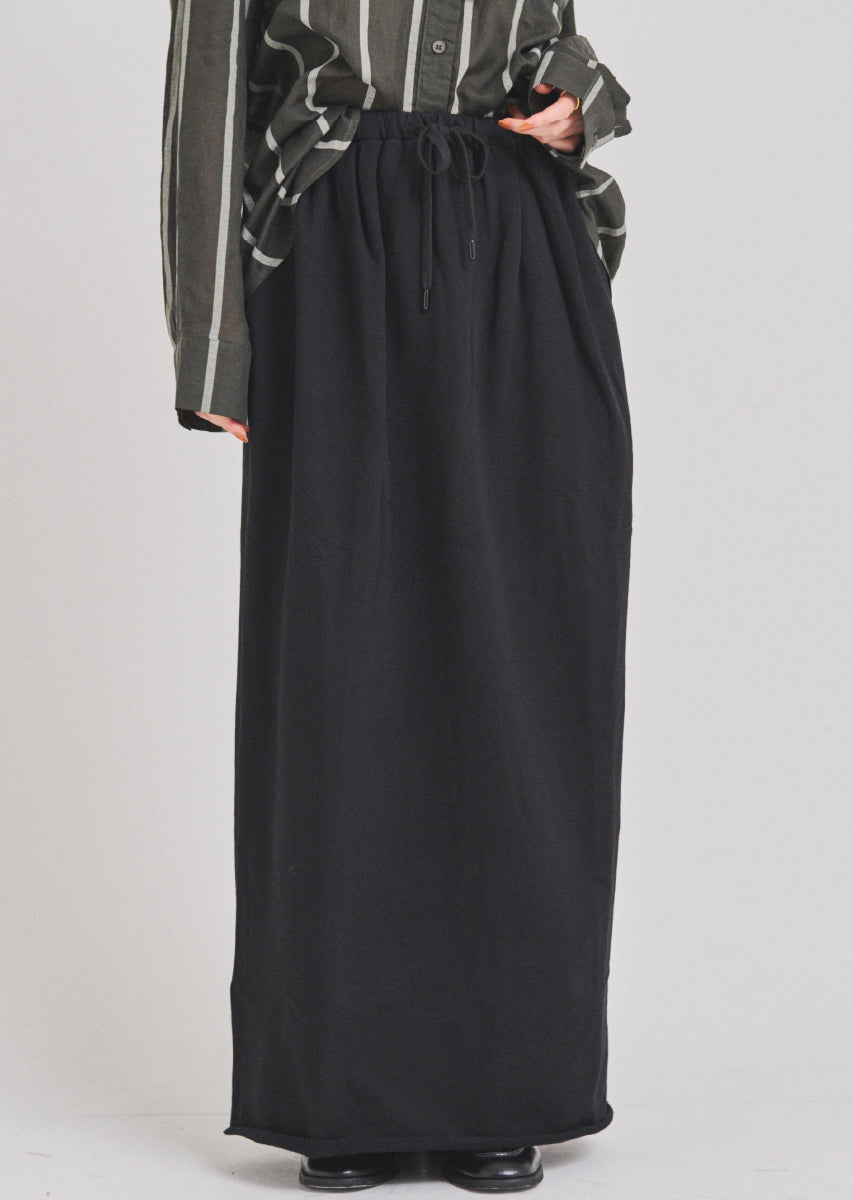 スウェットマキシスカート