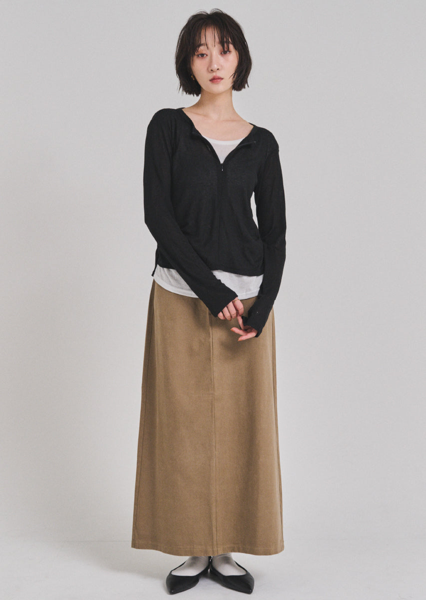 ツイルロングスカート