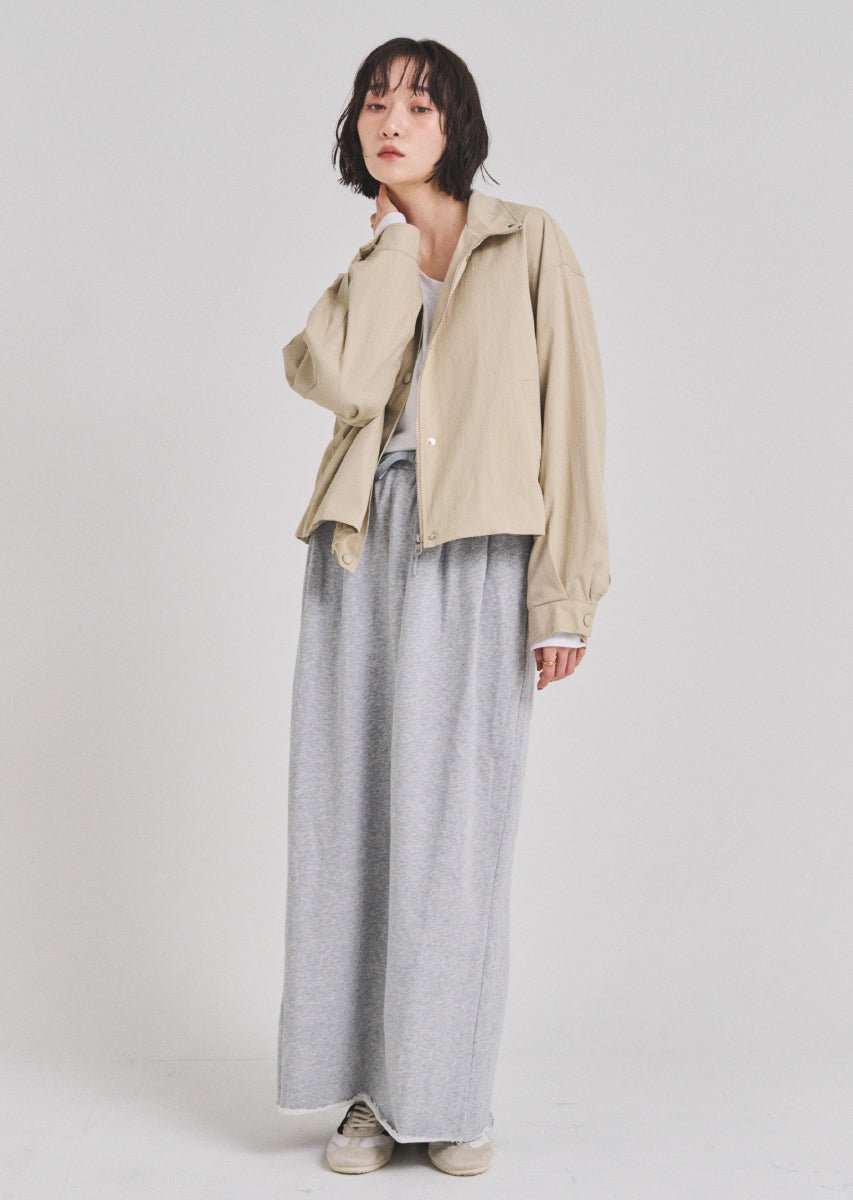 スウェットマキシスカート