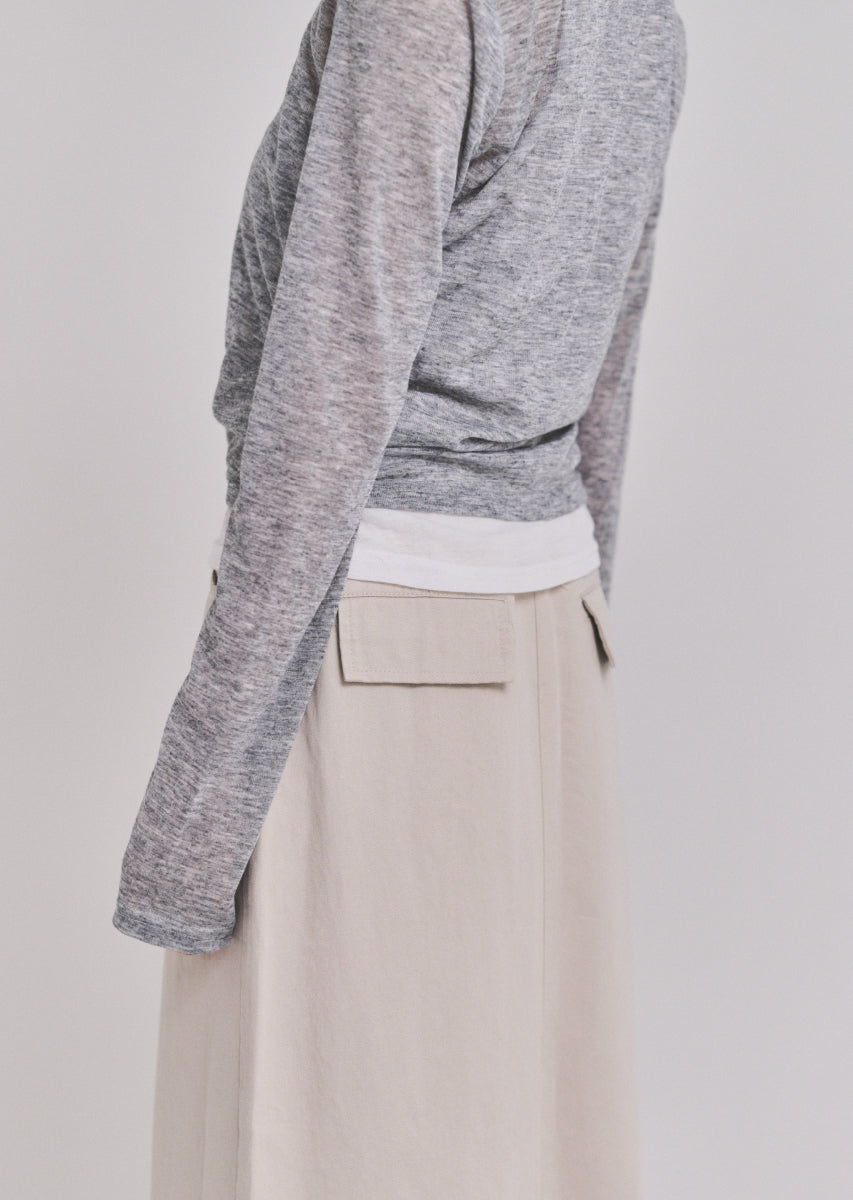 ツイルロングスカート