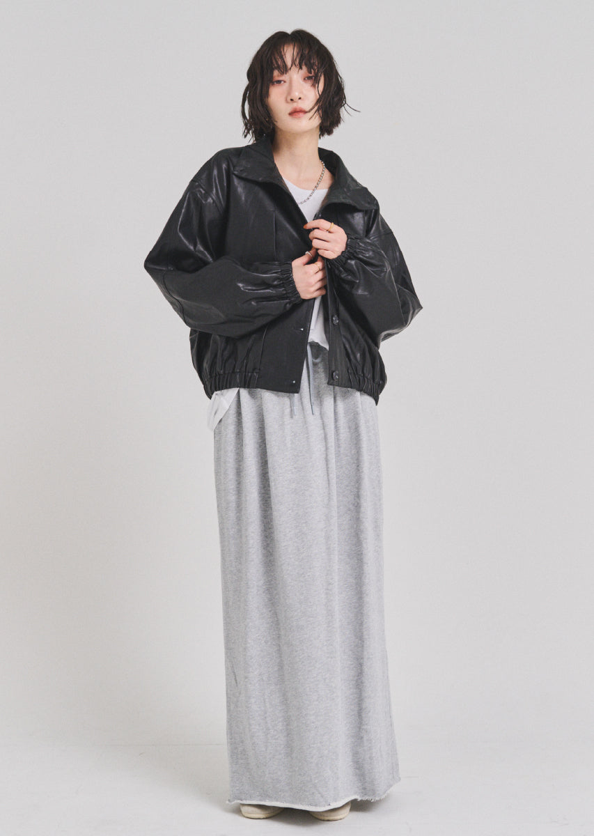 スウェットマキシスカート