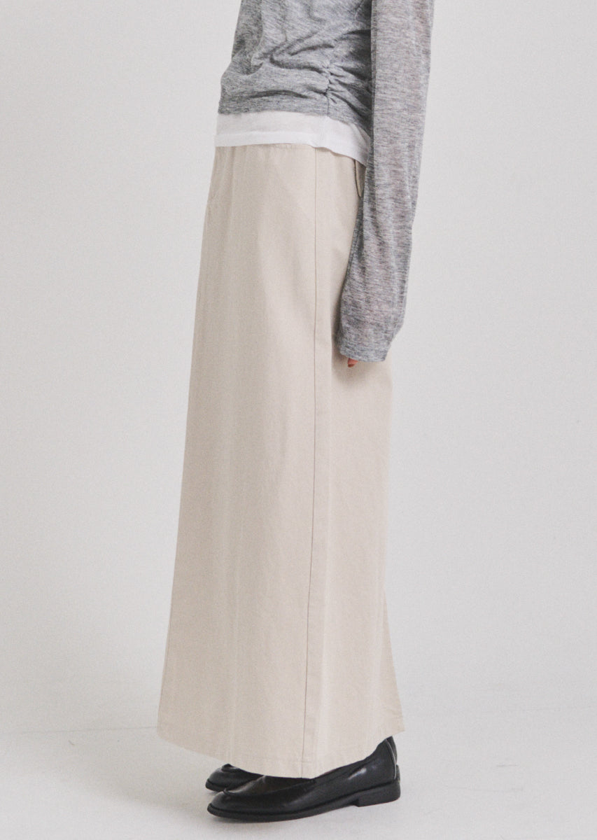 ツイルロングスカート
