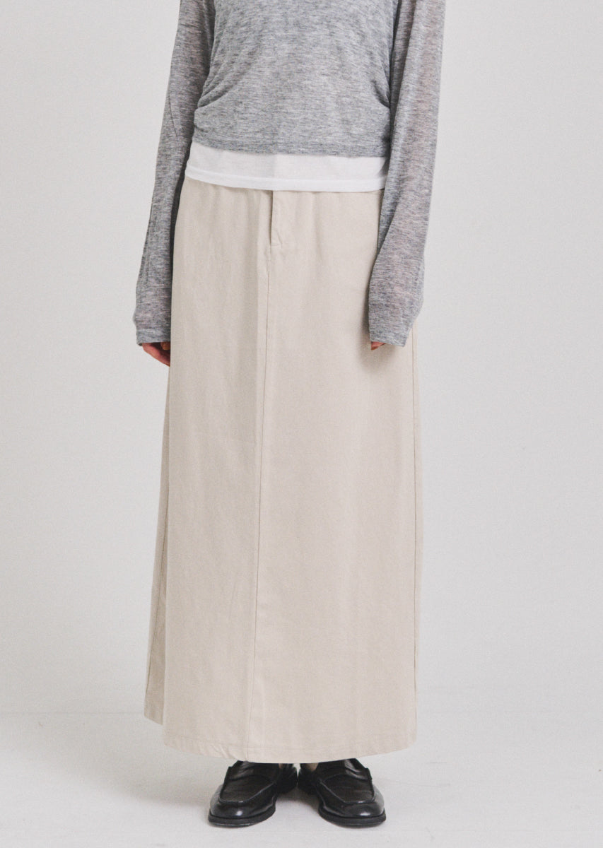 ツイルロングスカート