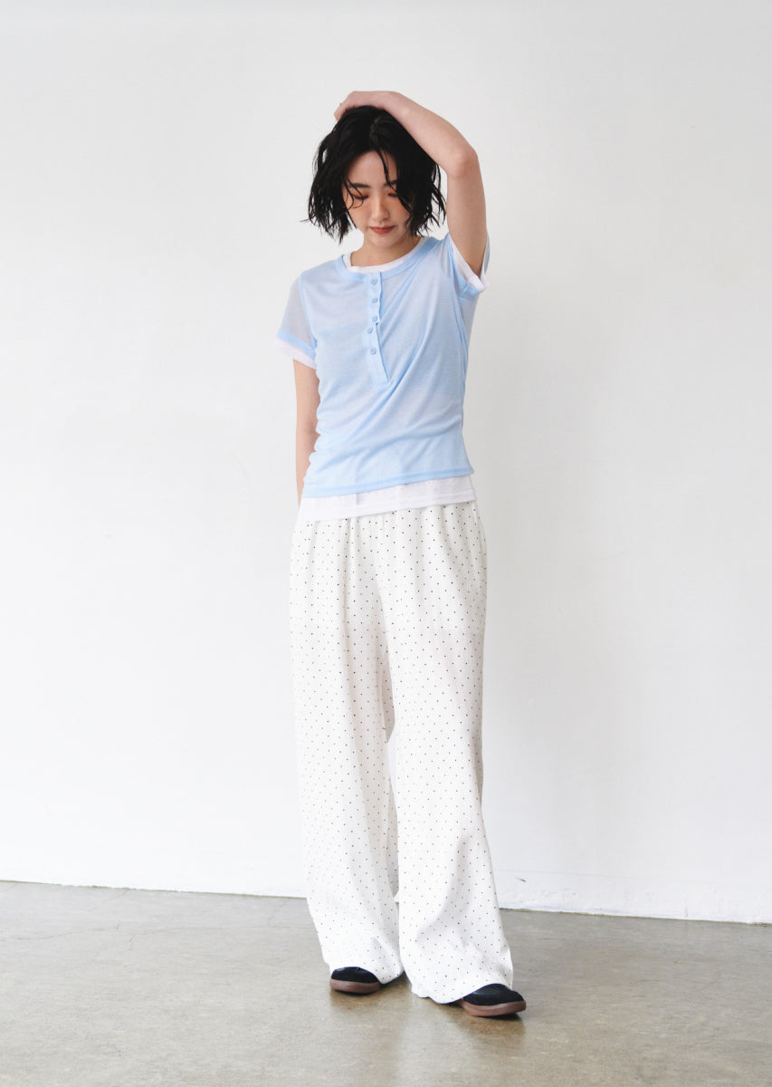 リラクシードットパンツ