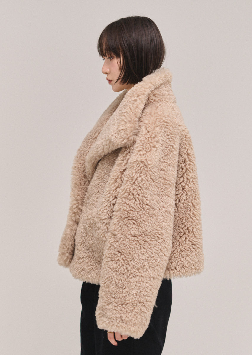 オーバーサイズボアブルゾン