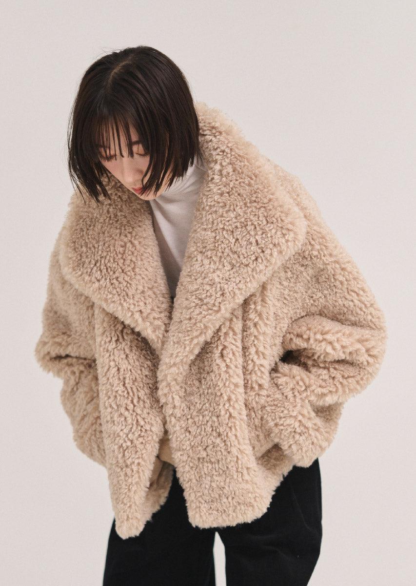 オーバーサイズボアブルゾン