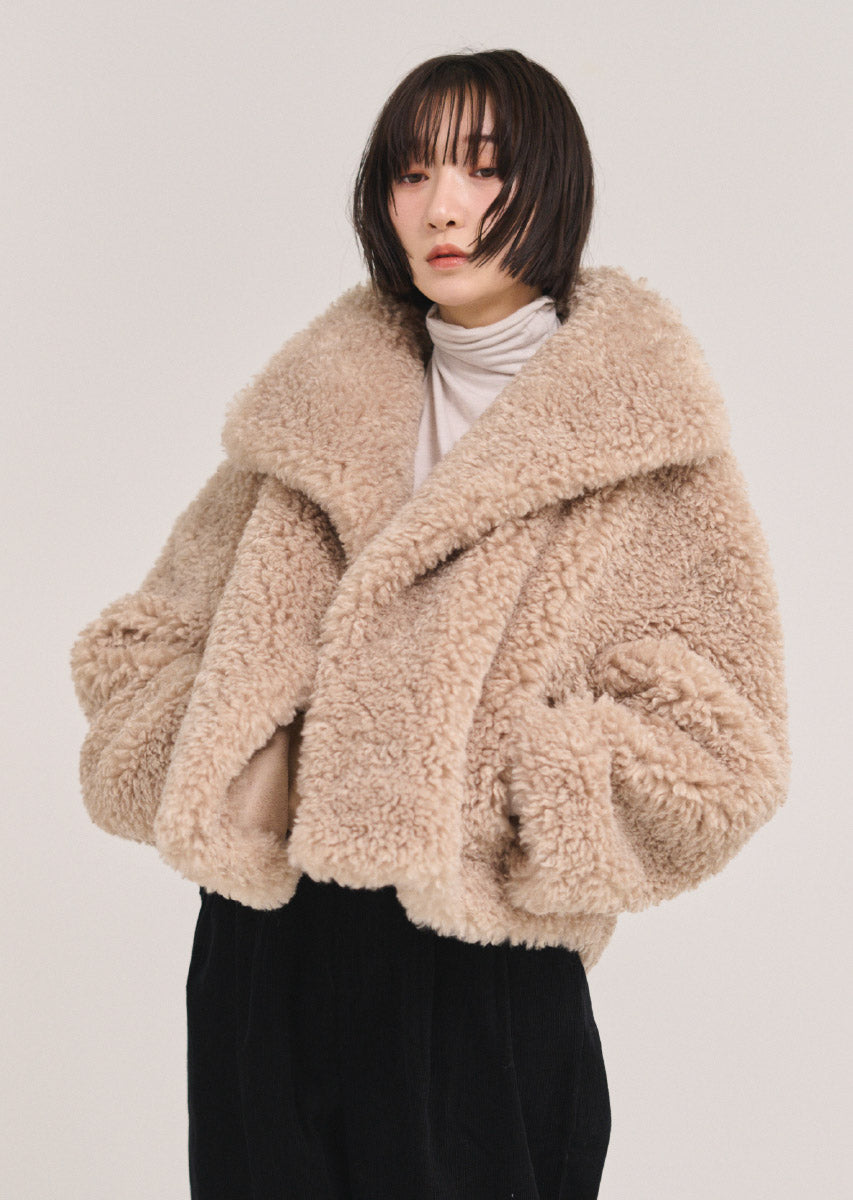 オーバーサイズボアブルゾン