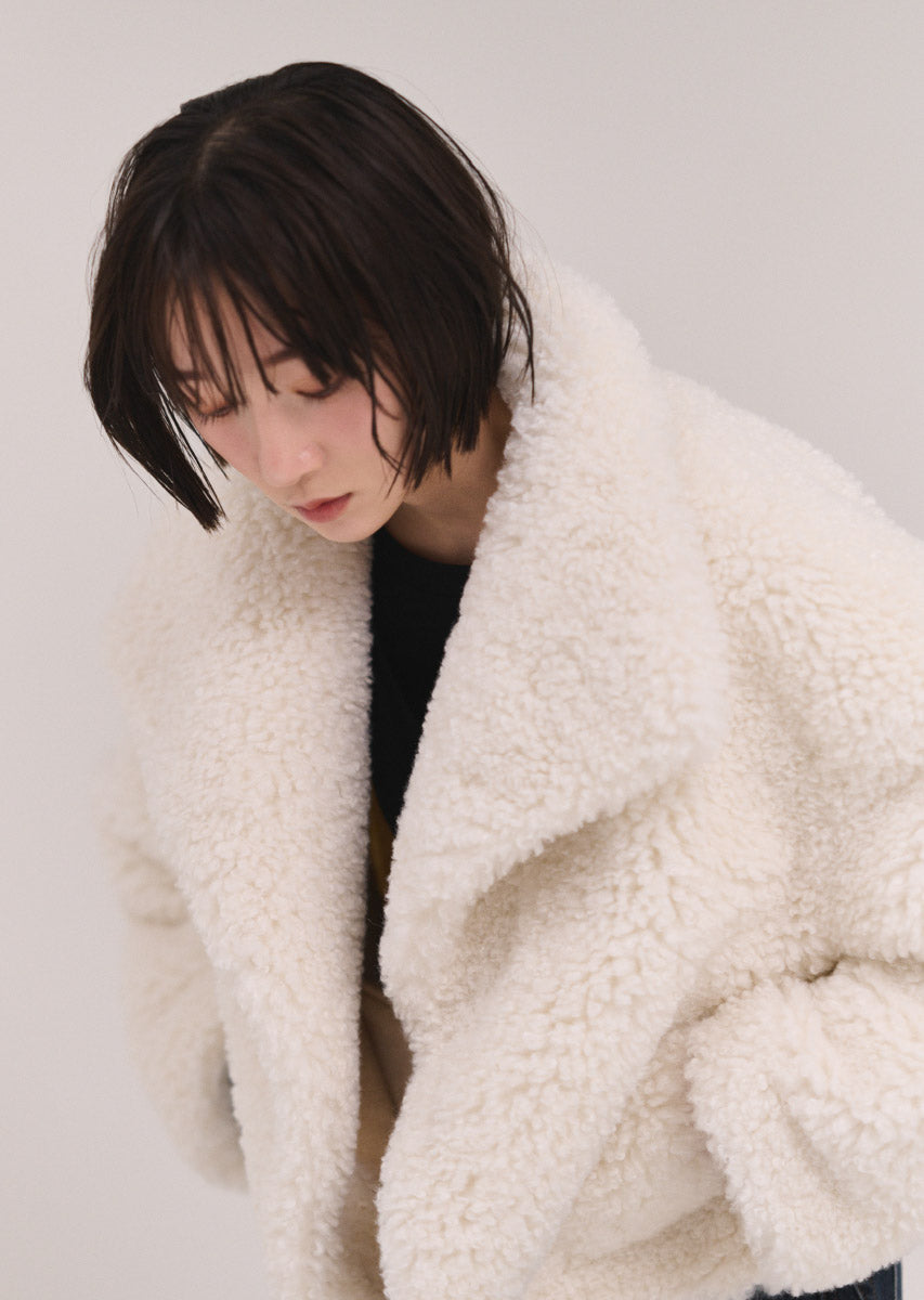 オーバーサイズボアブルゾン