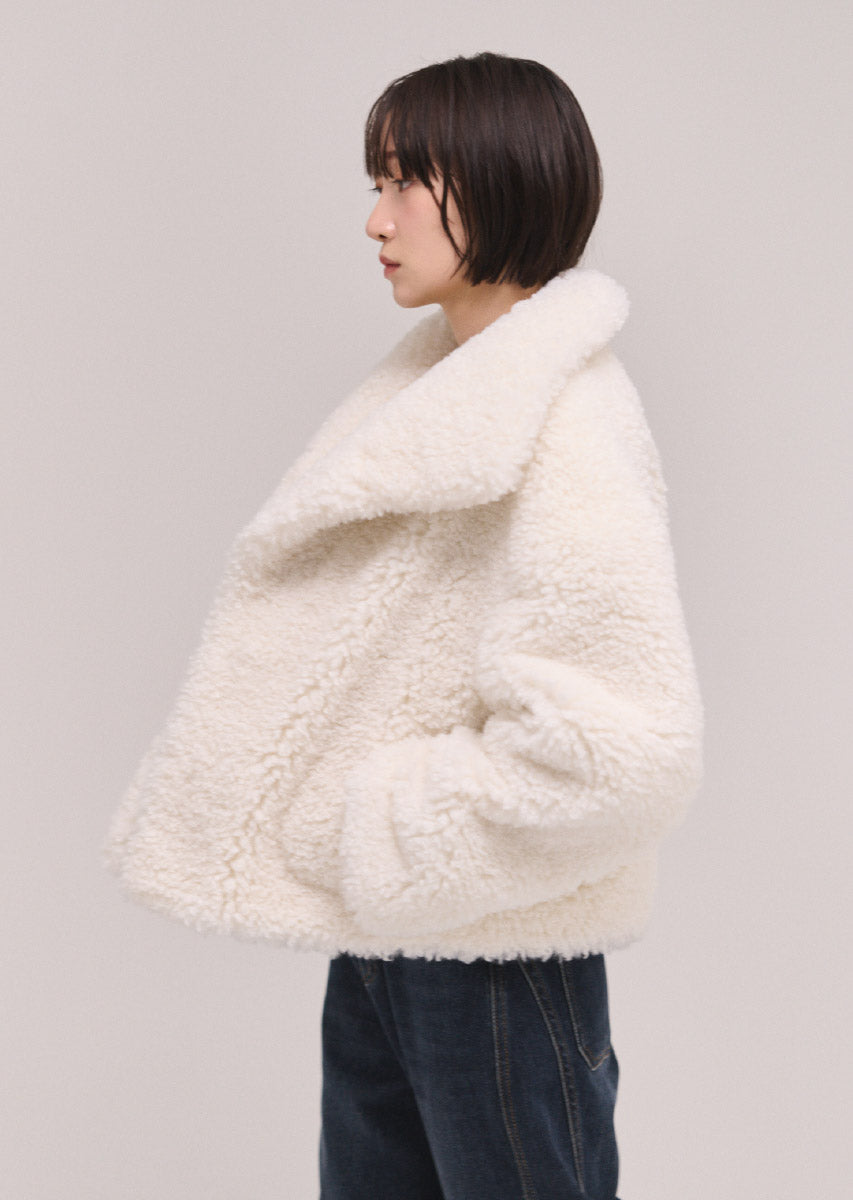 オーバーサイズボアブルゾン