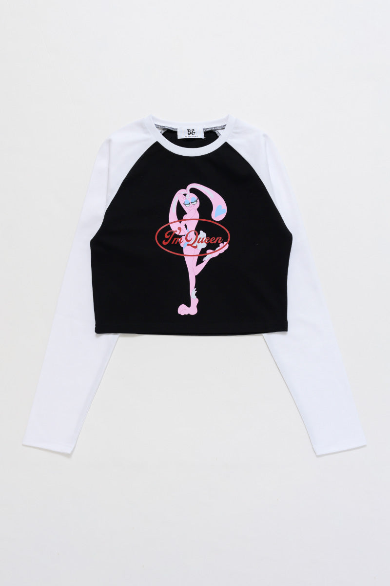 I`m Queen RAGLAN SLEEVES