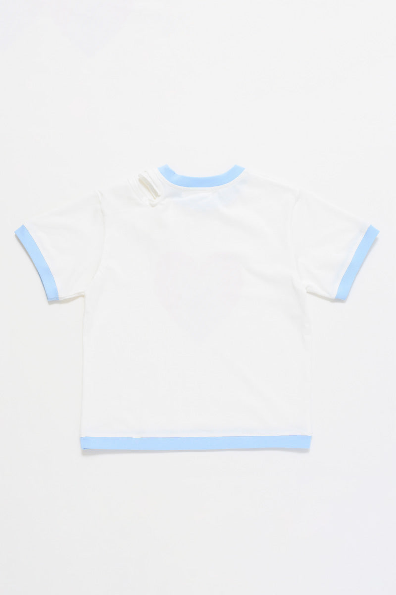 TEN CUT OUT TEE