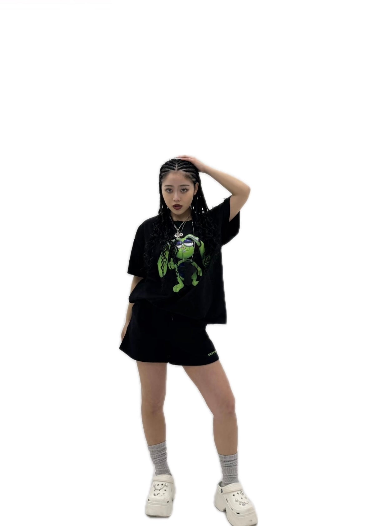 SUPER LOGO SHORT PANTS