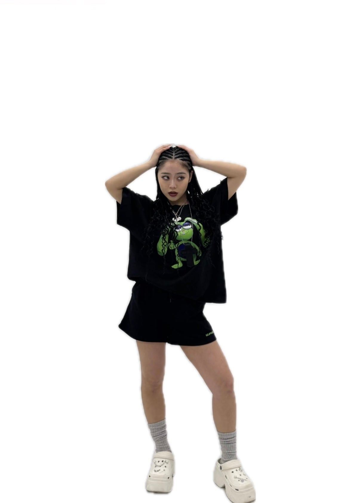 SUPER LOGO SHORT PANTS