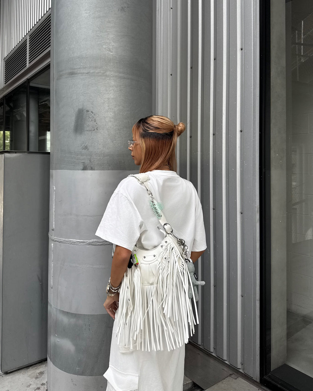 【Hina × Yuna】フリンジショルダーBAG