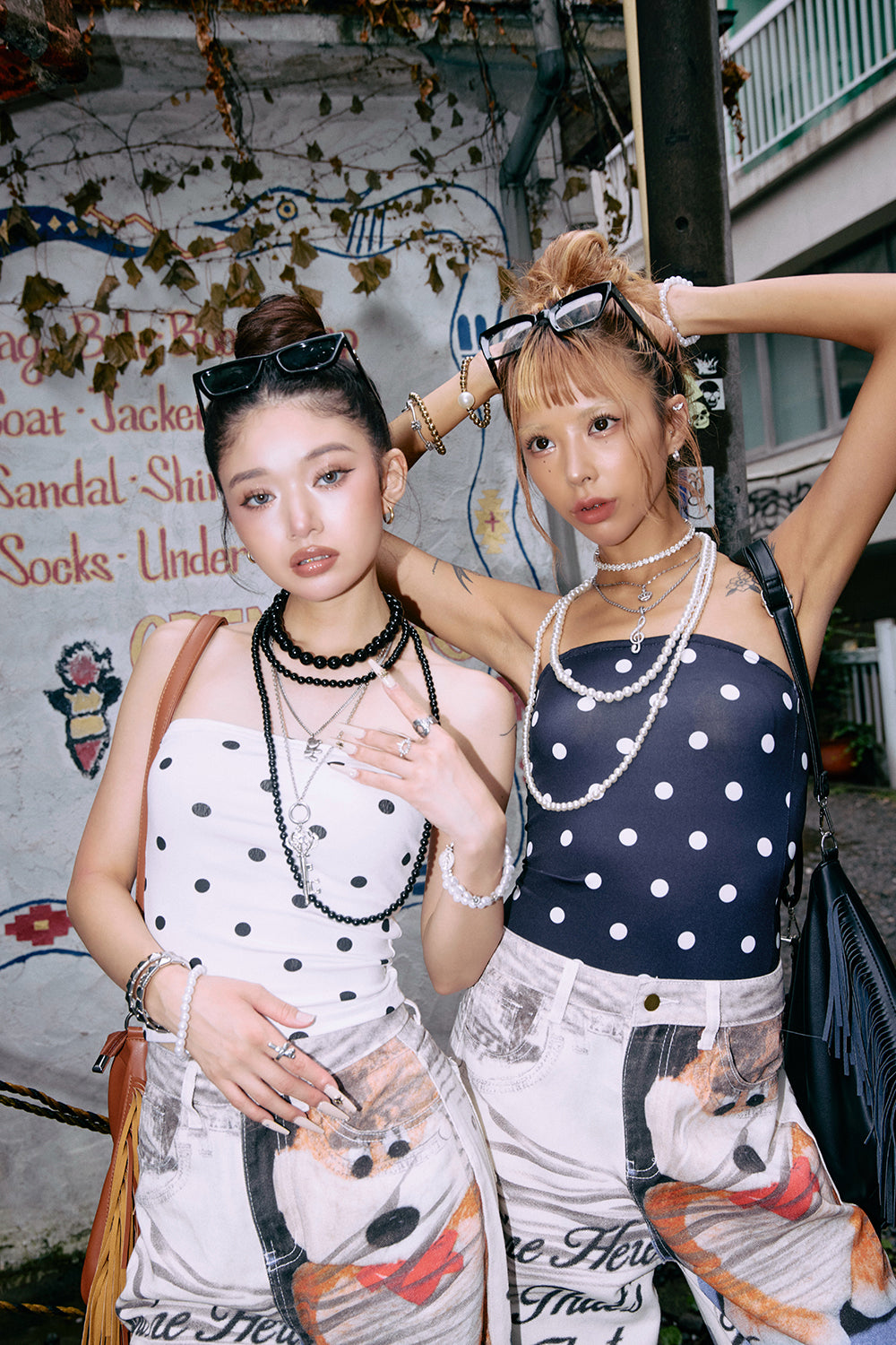 【Hina × Yuna】ドットPtベアトップ
